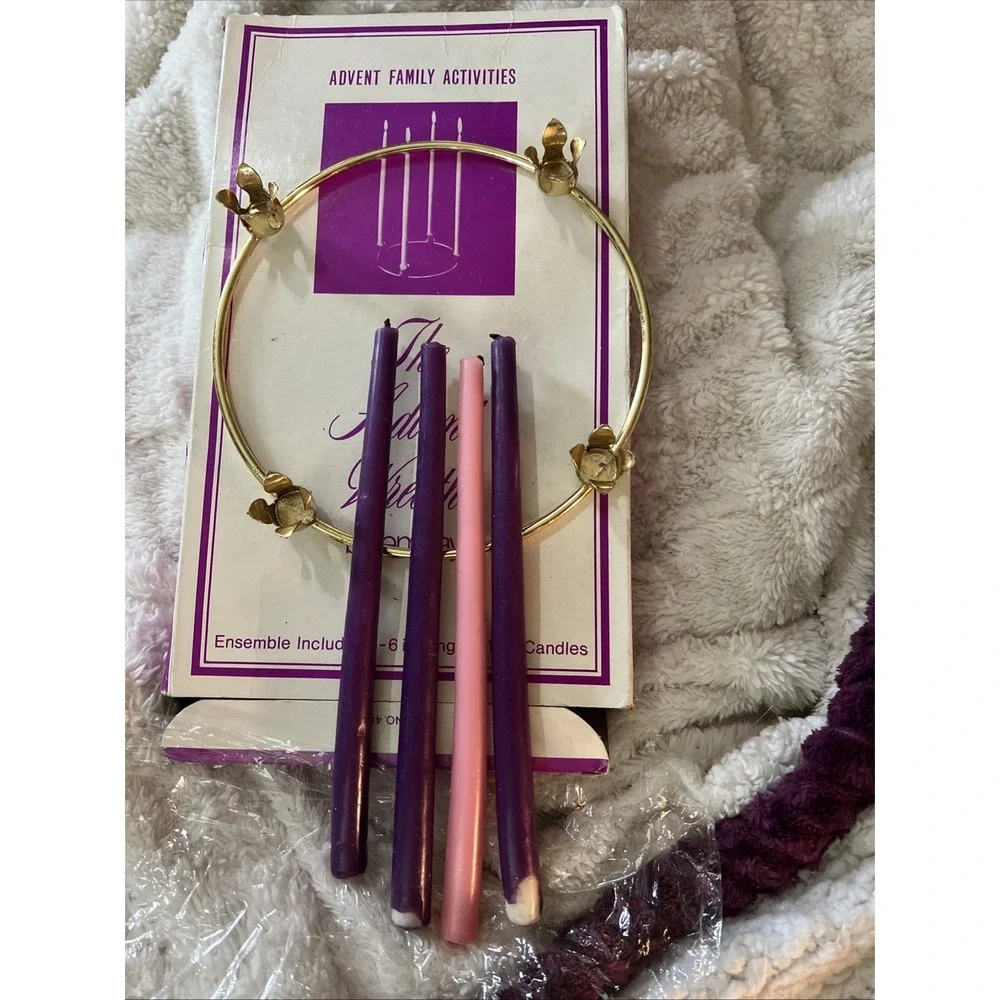 Vintage The Advent Wreath Emkay 6